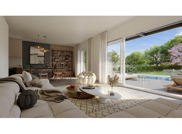 Programme immobilier avec maison ou villa neuve Domaine Horizon Alpilles - les Villas  Eyguières