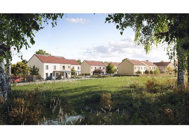 Appartements et maisons neuves éco-habitat Domaine du Bosquet à Champcueil