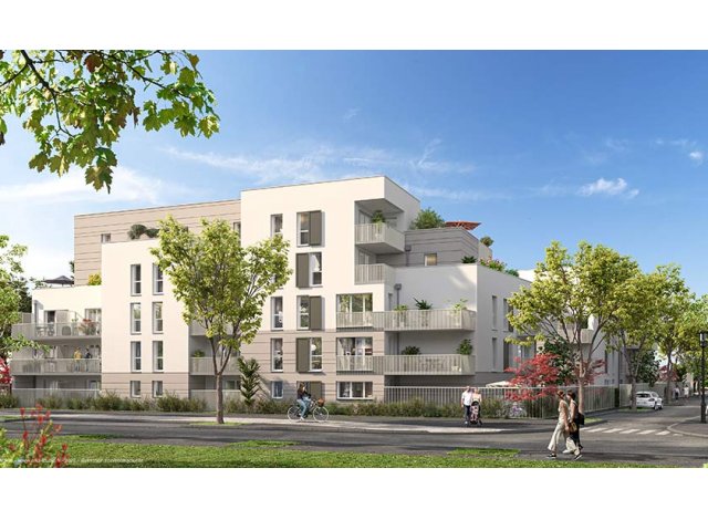 Programme immobilier neuf éco-habitat Square Pasteur à Dreux