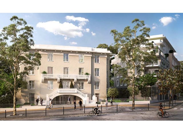 Programme immobilier neuf éco-habitat Cour Monselet à Nantes