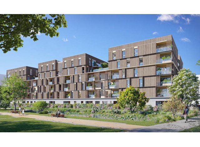 Programme immobilier neuf éco-habitat Coeur Saint-Louis à Évreux