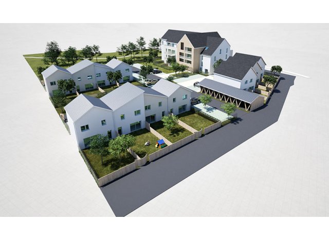 Programme immobilier neuf �co-habitat Les Rives du Parc � Soliers