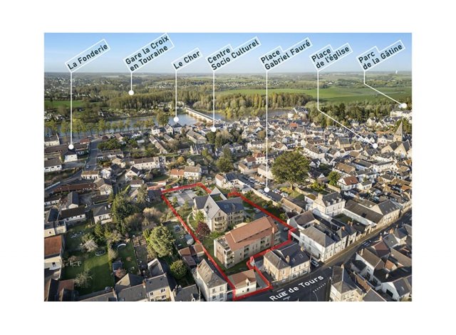 Programme immobilier neuf mixte Bléré