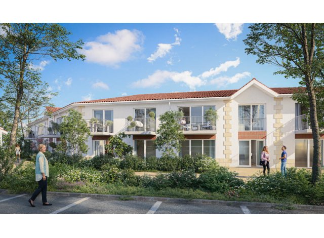 Appartements et maisons neuves �co-habitat Le Hameau des Ardill&egrave;res � Salaunes