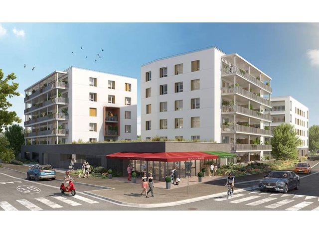 Programme immobilier neuf �co-habitat Les C&egrave;dres � Angers