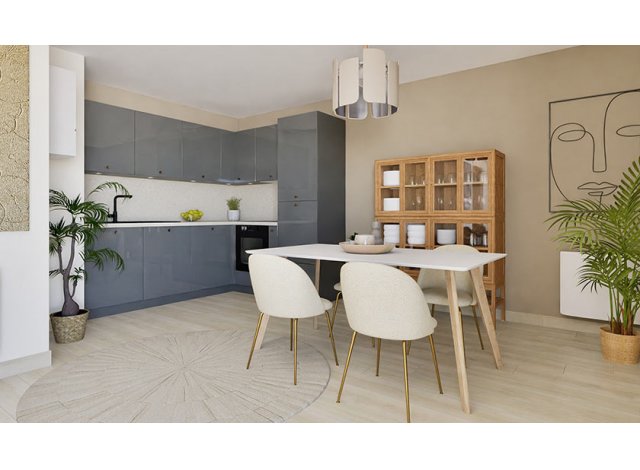Programme immobilier neuf �co-habitat Le Fil du Lin � Linselles