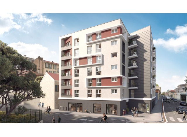 Programme immobilier neuf éco-habitat Nissa Campus - Résidence Étudiante à Nice