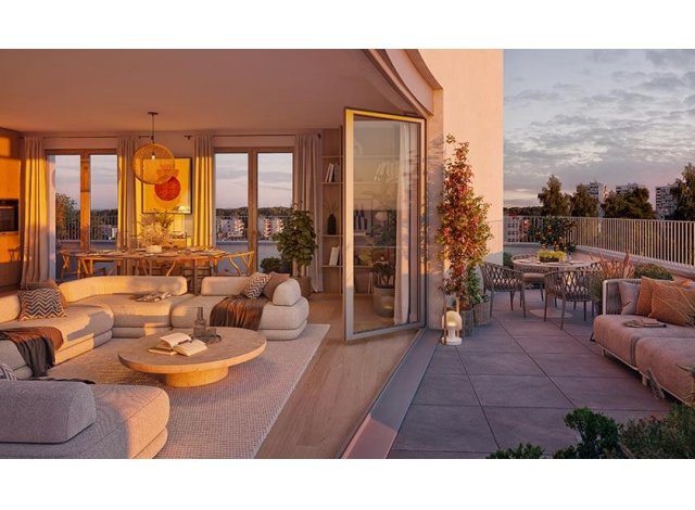 Programme immobilier neuf éco-habitat Ellipsée à Clichy-sous-Bois