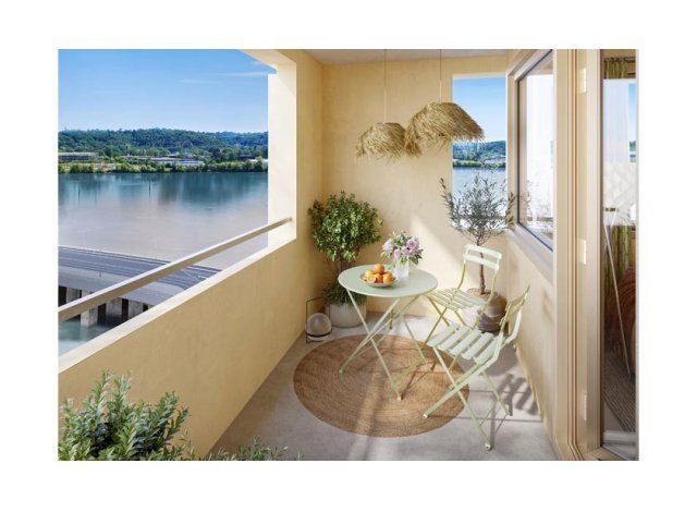 Programme immobilier neuf éco-habitat Quai Neuf - Alba à Bordeaux