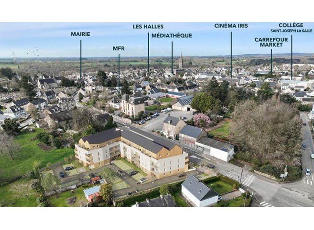 Programme immobilier neuf appart Questembert