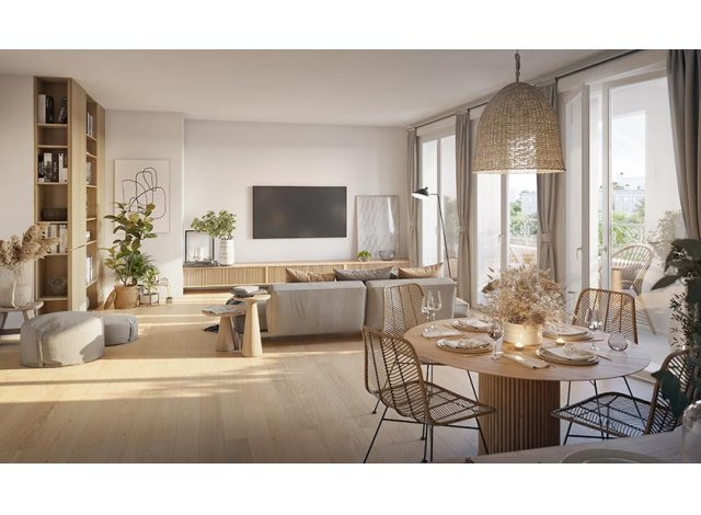 Programme immobilier neuf �co-habitat Maestria � Le Blanc Mesnil