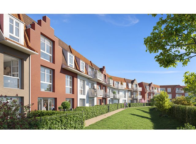 Programme immobilier neuf éco-habitat Le Béguinage Saint Louis à Wasquehal