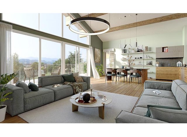 Eco habitat programme Le Clos de Chabanas Gap