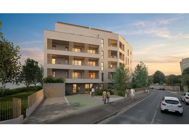 Programme immobilier neuf éco-habitat L'Orée du Vernay à Caluire-et-Cuire