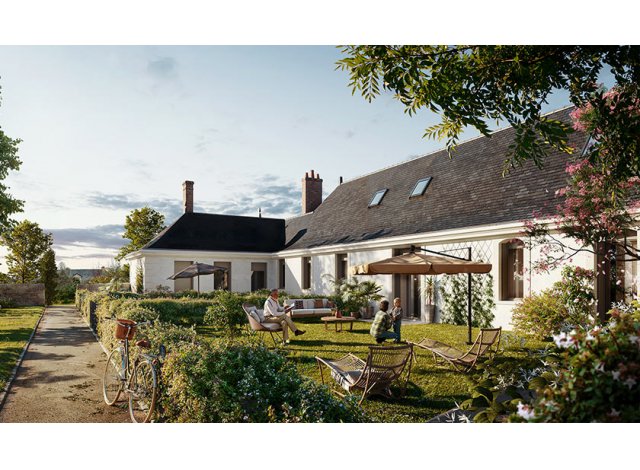 Programme immobilier neuf éco-habitat La Perrée - Corps de Ferme à Fondettes