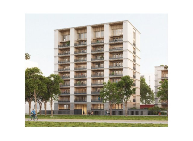 Programme immobilier neuf éco-habitat Empalot-Garonne à Toulouse