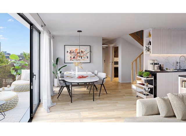 Programme immobilier neuf �co-habitat Le Clos Neudorf � Strasbourg