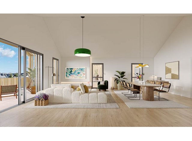 Programme immobilier neuf éco-habitat Les Maritimes à Vannes