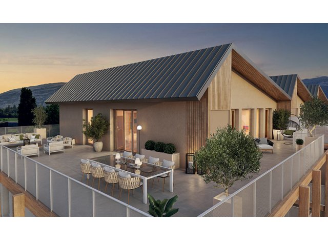 Programme immobilier neuf �co-habitat Lumen � Saint-Julien-en-Genevois