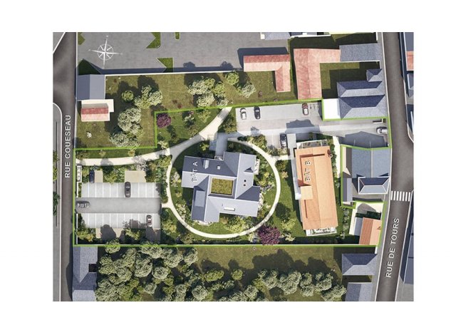 Programme immobilier neuf mixte Bléré