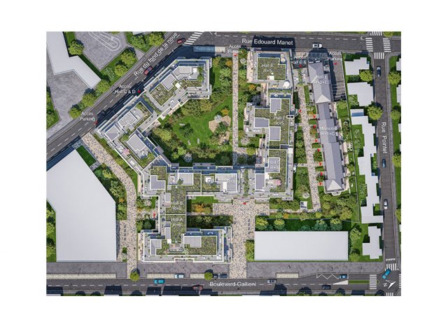 Logement écologique Villeneuve-la-Garenne