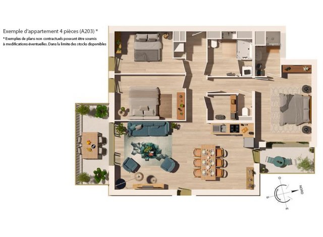 Programme immobilier neuf mixte Bléré