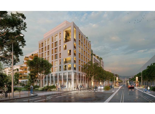 Programme immobilier neuf éco-habitat Psla - Origine Franc Rosier à Clermont-Ferrand