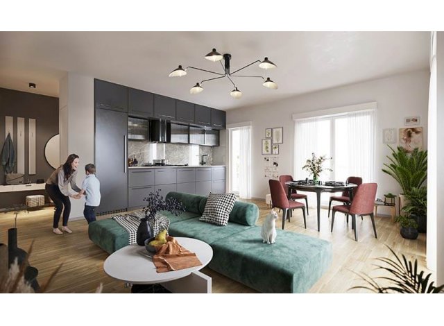 Programme immobilier neuf �co-habitat Impulsion � Sartrouville