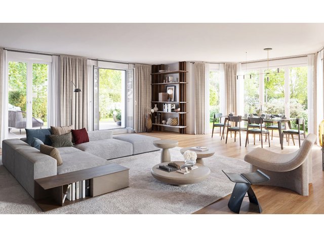 Appartements et maisons neuves �co-habitat Evidence � Villeneuve-la-Garenne