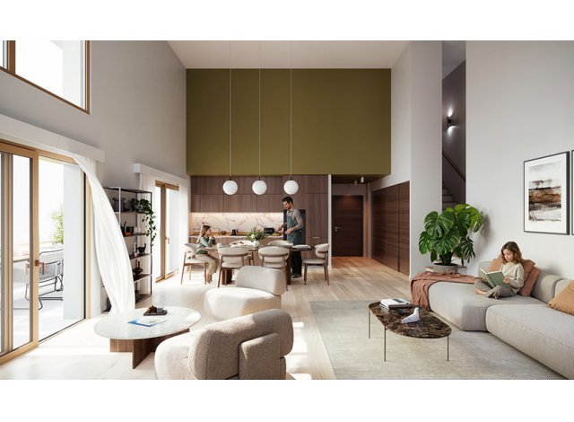 Programme immobilier neuf éco-habitat Eclat Leman à Thonon-les-Bains