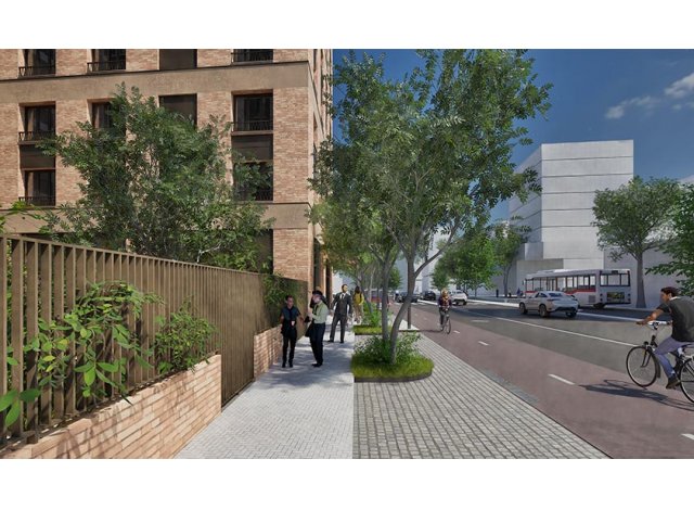 Gravure immobilier neuf Montrouge