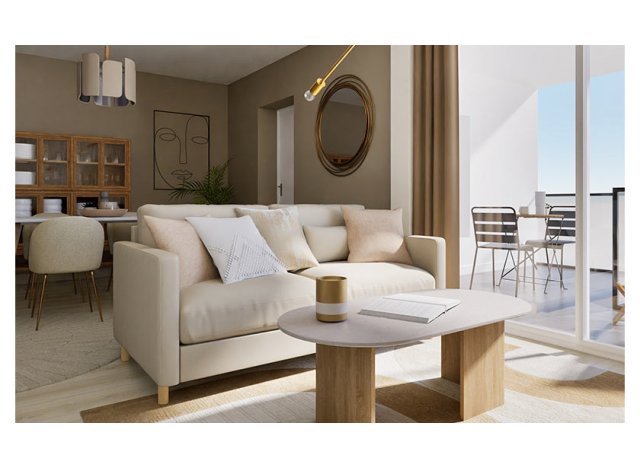 Programme immobilier neuf éco-habitat Le Fil du Lin à Linselles