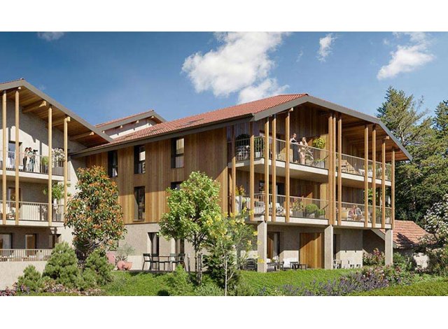 Appartements et maisons neuves éco-habitat Terres de Lhottis à Verchaix