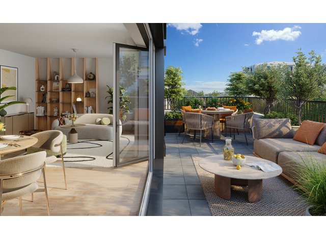 Programme immobilier neuf �co-habitat Equilia � Sartrouville