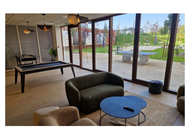 Programme immobilier neuf �co-habitat Olympium � Villeneuve-d'Ascq