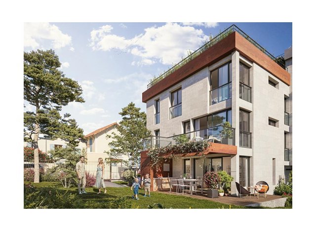 Programme immobilier neuf éco-habitat Quietude à Issy-les-Moulineaux