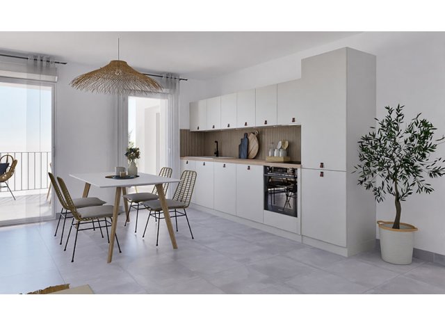 Immobilier neuf éco-habitat Oasis à Nice