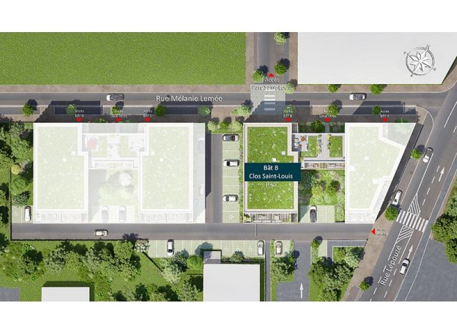 Projet immobilier Évreux : Clos Saint-Louis