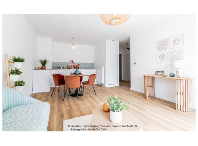 Programme immobilier neuf éco-habitat Les Villas du Parc à Nancy