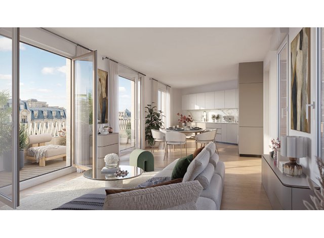 Programme immobilier neuf �co-habitat 15&egrave;me Merveille � Paris 15&egrave;me