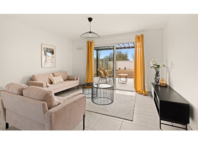 Ecohabitat neuf avec promotion �co-habitat Les Prairies de Saint-Pierre � Saint-Pierre-de-Chandieu