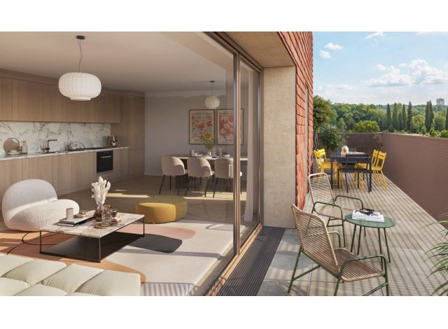 Programme immobilier neuf �co-habitat Residence Eole � Strasbourg
