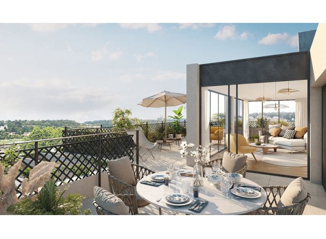 Programme immobilier neuf éco-habitat Carre des Halles à Vouvray