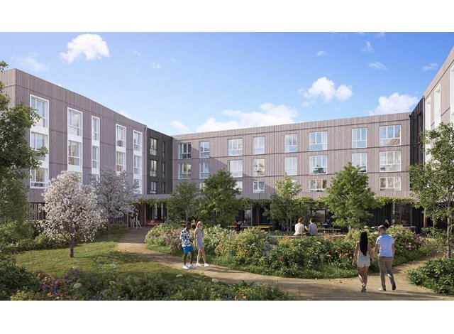 Programme immobilier neuf éco-habitat My Campus Metz Technopôle à Metz