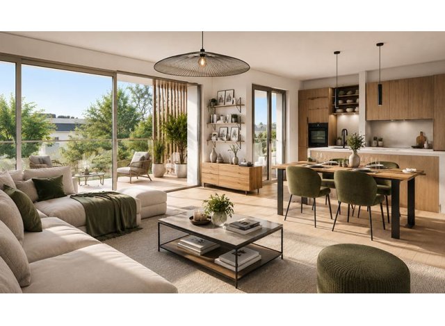 Programme immobilier neuf éco-habitat Les Allées de Sévigné à Saint-Berthevin
