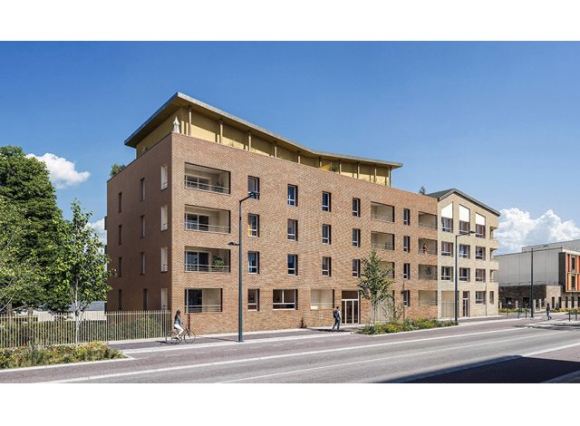 Programme immobilier neuf �co-habitat Les Rives Papillon � Louviers