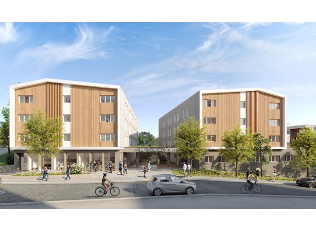 Programme immobilier neuf �co-habitat My Campus Annecy � Annecy