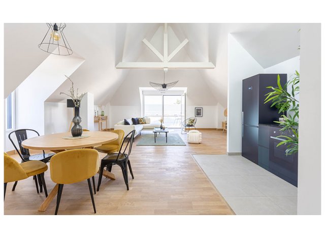 Programme immobilier neuf �co-habitat Les Jardins de Musset � Fondettes