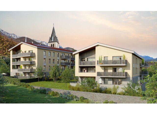Programme immobilier neuf �co-habitat Domaine Priola � Le Touvet
