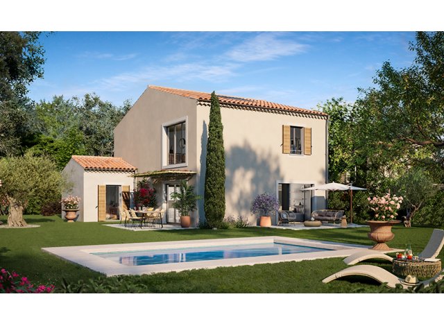 Maisons neuves �co-habitat Domaine Olea � Ventabren